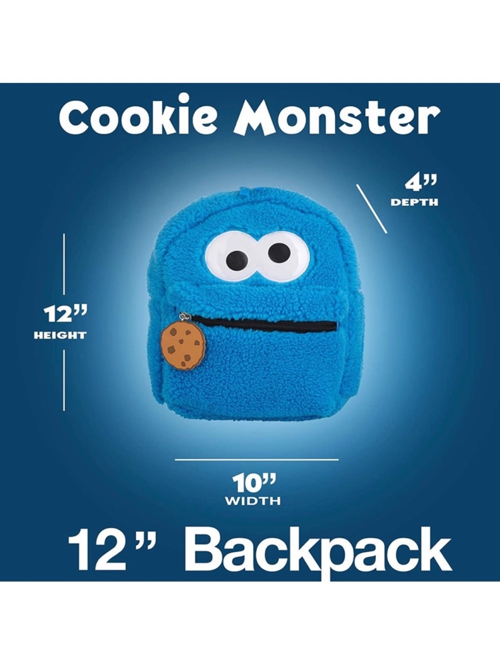 Cookie Monster Backpack - Picture 4 of 4